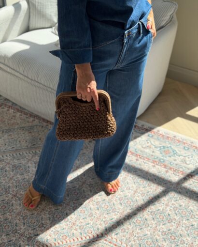 My Essential Wardrobe Hilma X-Wide Pant 32" – Vide jeans i matchende sett