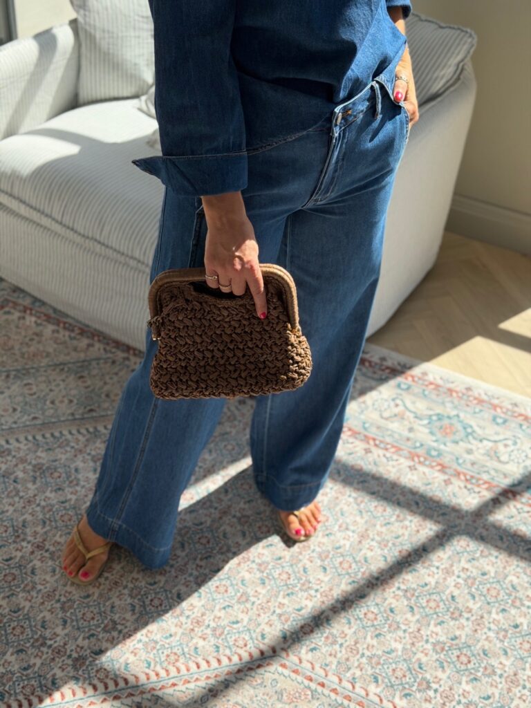 My Essential Wardrobe Hilma X-Wide Pant 32″ – Vide jeans i matchende sett