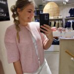 Selected Femme Sia 2/4 Rib Knit Cardigan Mauve
