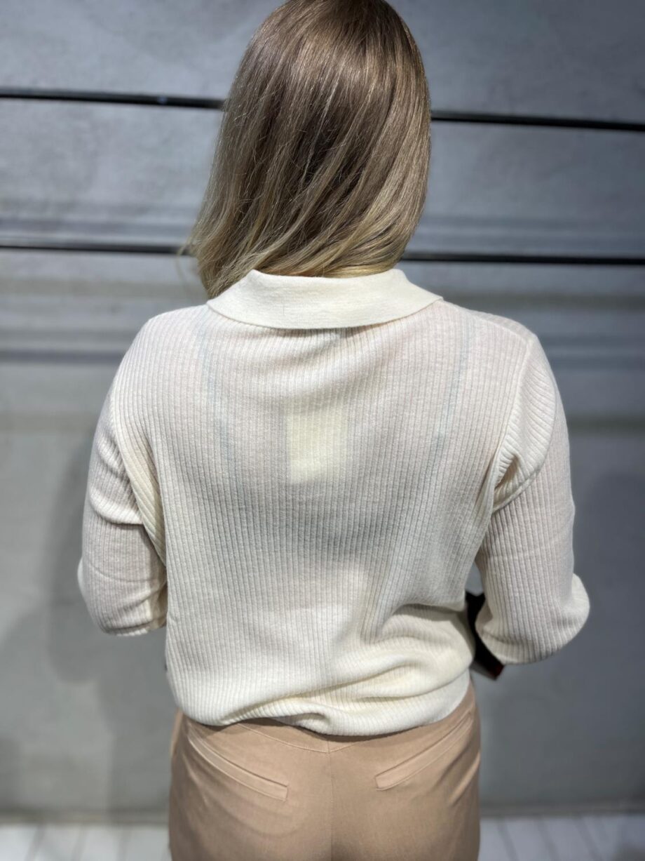 Six Ames Patti Off White Farsund