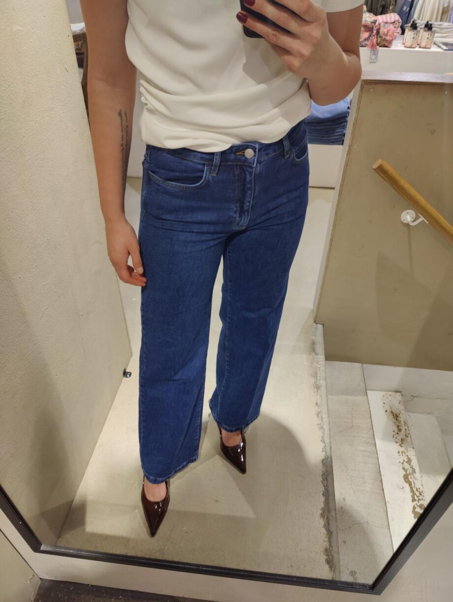 Basic Apparel Enya Mid Blue Jeans 32"