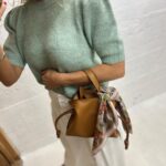 YAS Sanne Knit Pullover Iceberg Green