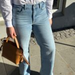 My Essential Wardrobe 35 The Louis High Wide Light Blue 32"