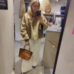 My Essential Wardrobe Lyon Short Jacket Sepia Tint