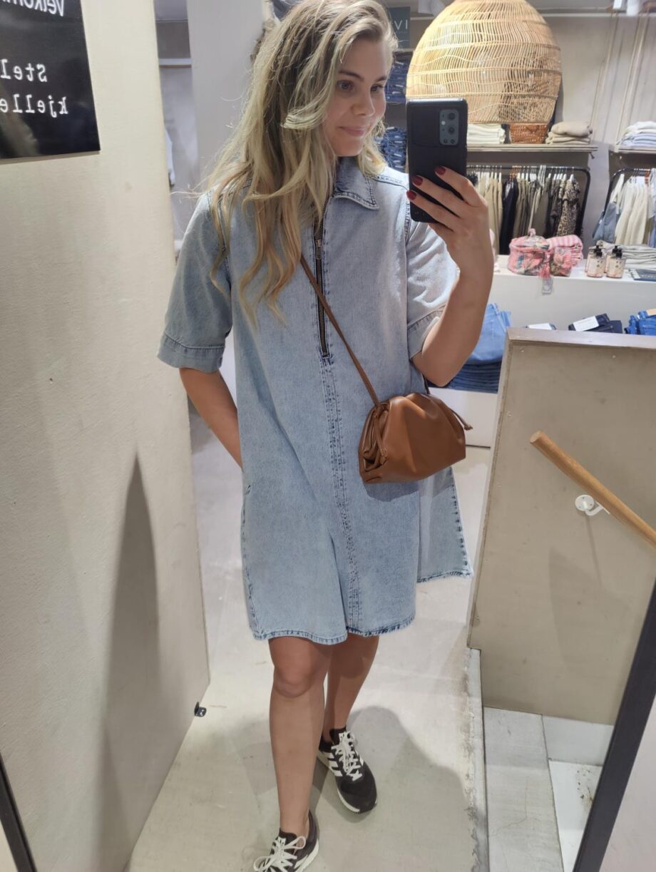 My Essential Wardrobe Malo Short Zip Dress