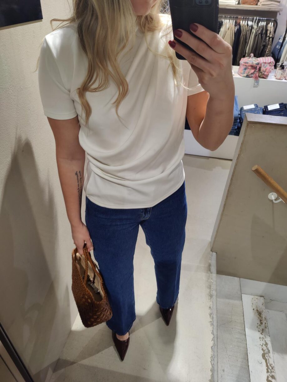 My Essential Wardrobe Helle Tee Snow White