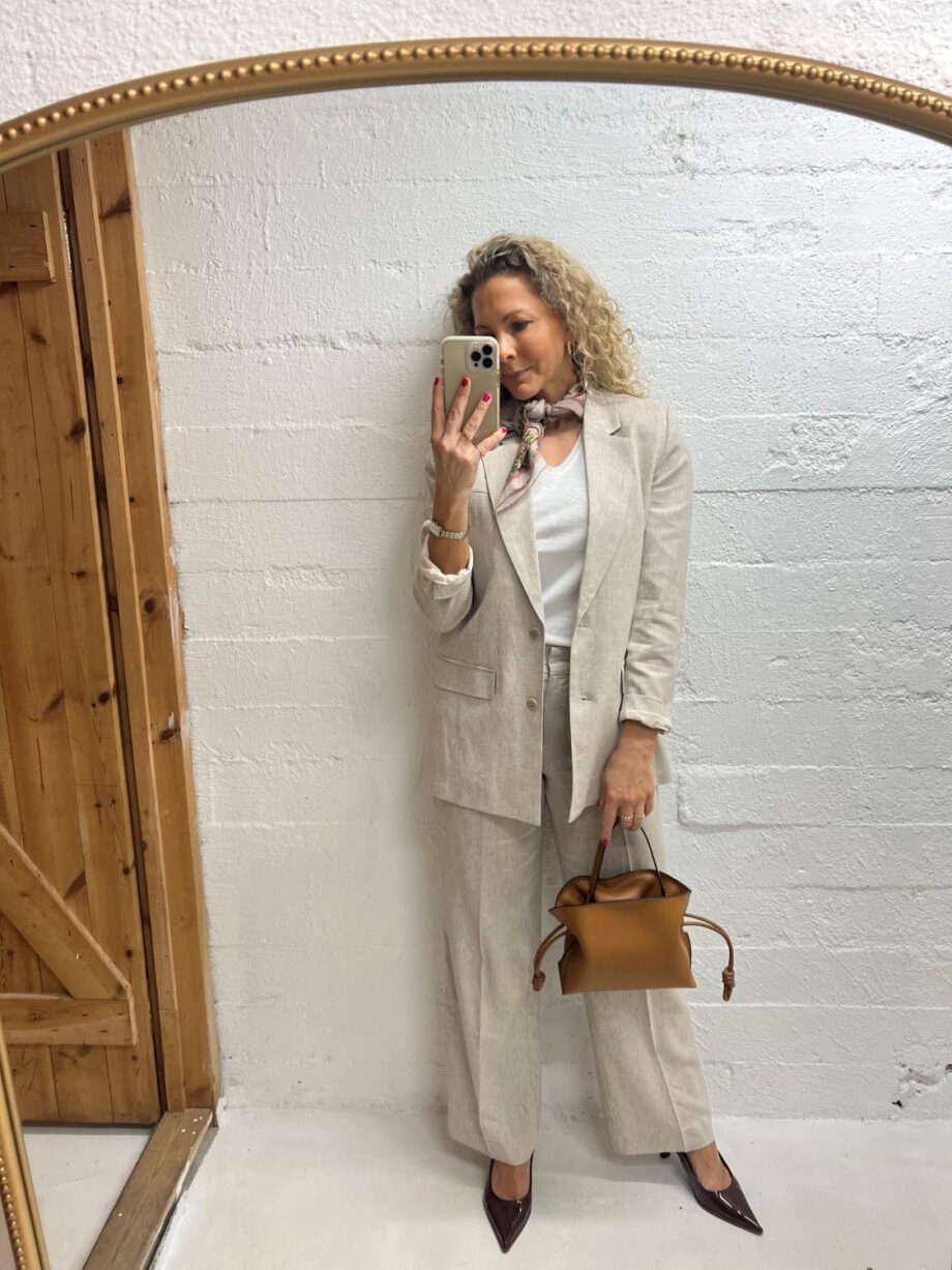 Selected Femme Tania-Rita Wide Pant Nomad