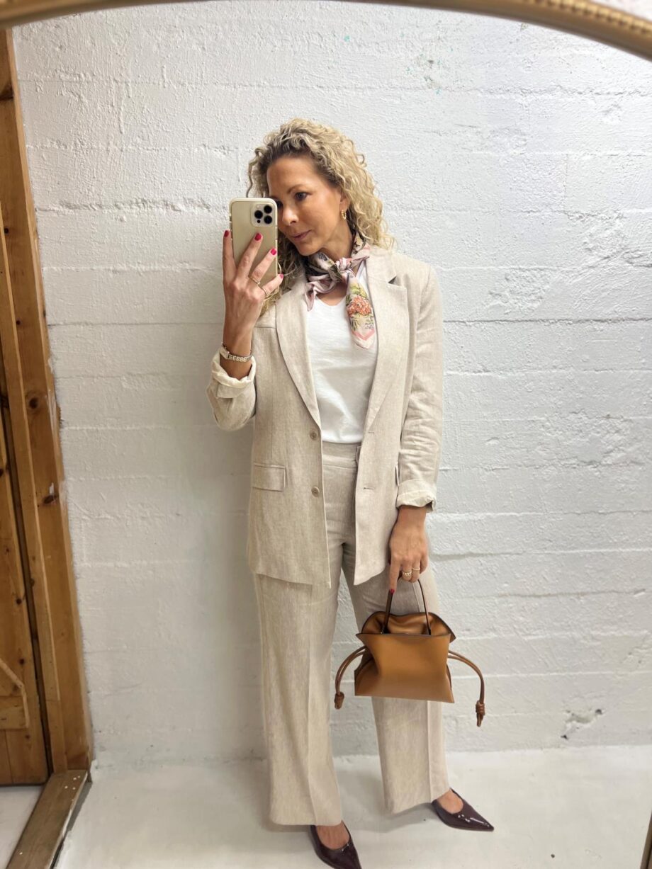 Selected Femme Tania-Rita Wide Pant Nomad