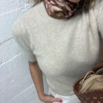 Six Ames Rocca Sweater Light Gray Farsund