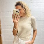 Six Ames Rocca Sweater Light Gray Farsund