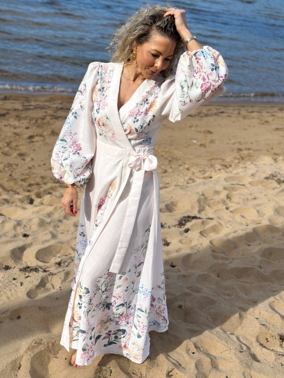 From Paris with Love Blanc Dress Wrap
