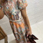 From Paris with Love Beige Paisley R699