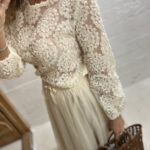 Chokolate Paris with Love Rosette Top