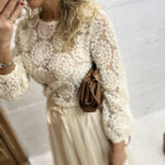 Chokolate Paris with Love Rosette Top