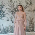 Chokolate Paris Rosette Top Rose