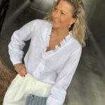 Close To My Heart Lynnie Blouse White