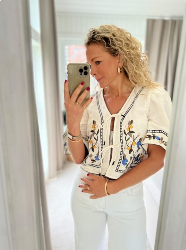 Scarlett Poppies Freja Top white