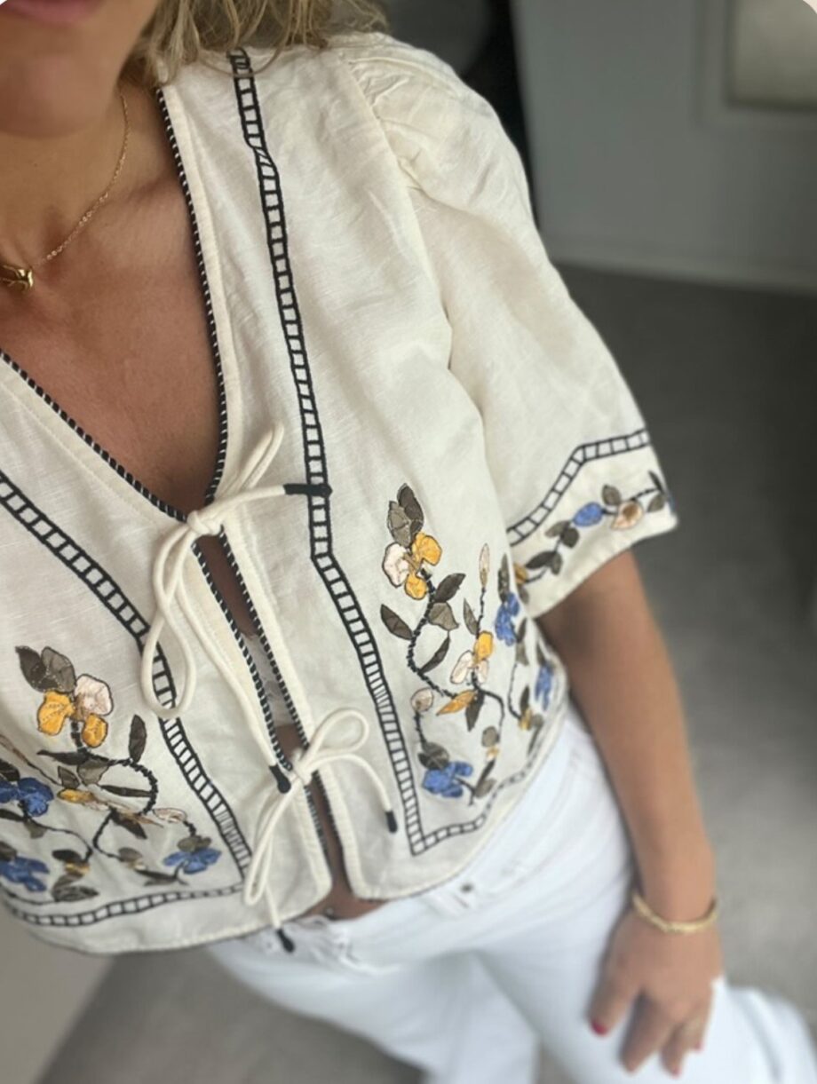 Scarlett Poppies Freja Top white