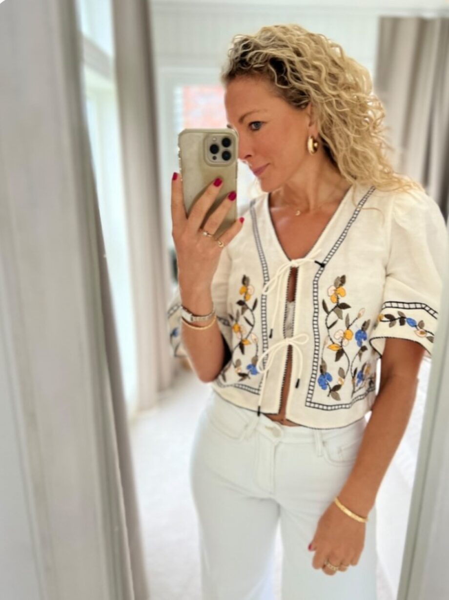 Scarlett Poppies Freja Top white