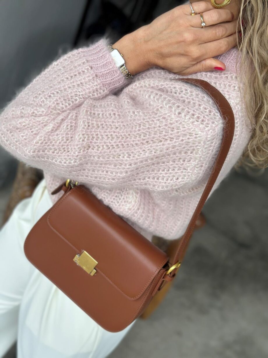 Arnie Says Lane Brioche Pink/Ecru