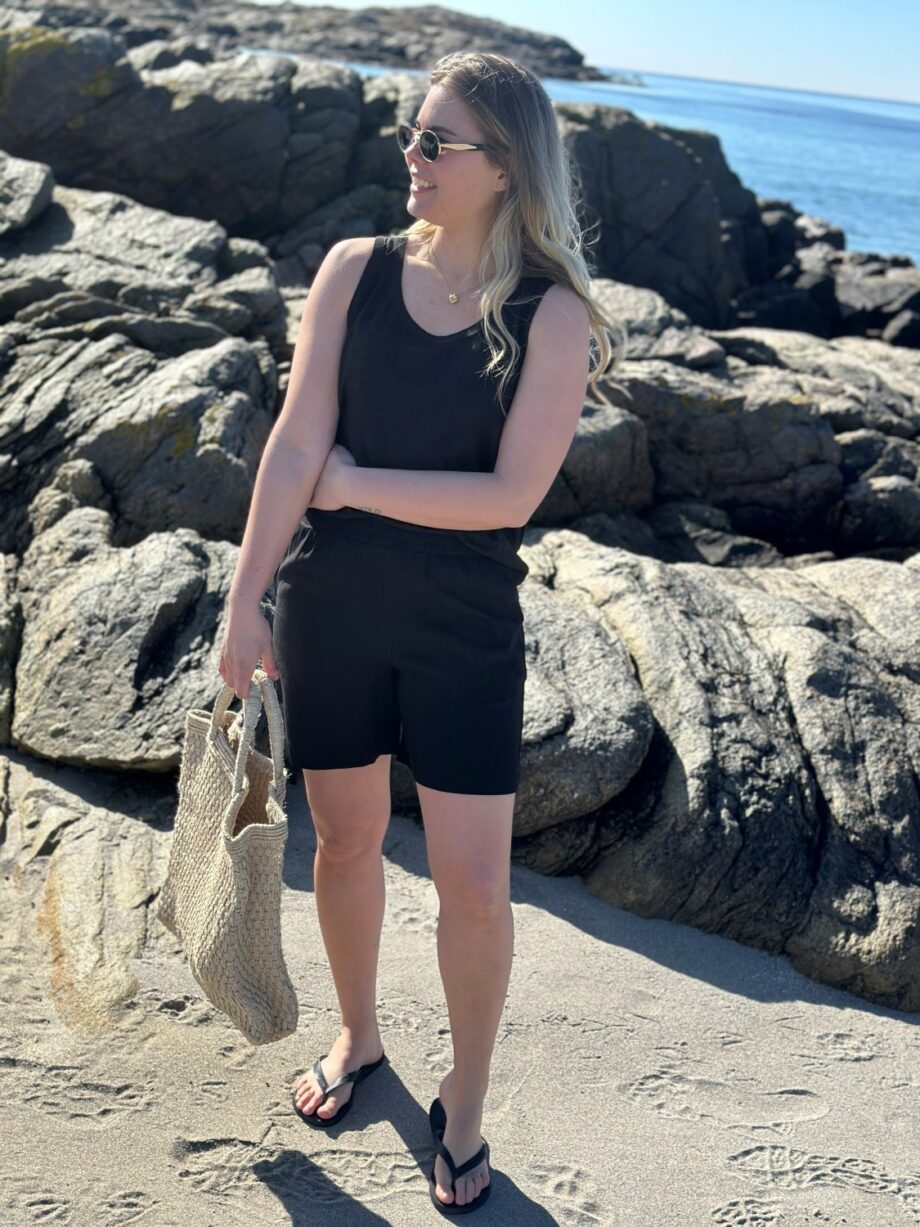 My Essential Wardrobe Lara Top Black