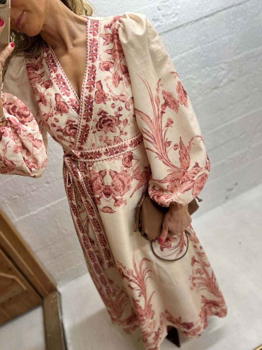 From Paris With Love Beige Wrap R5796