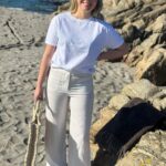 IVY Copenhagen Augusta 70`s Linen Pant Ecru