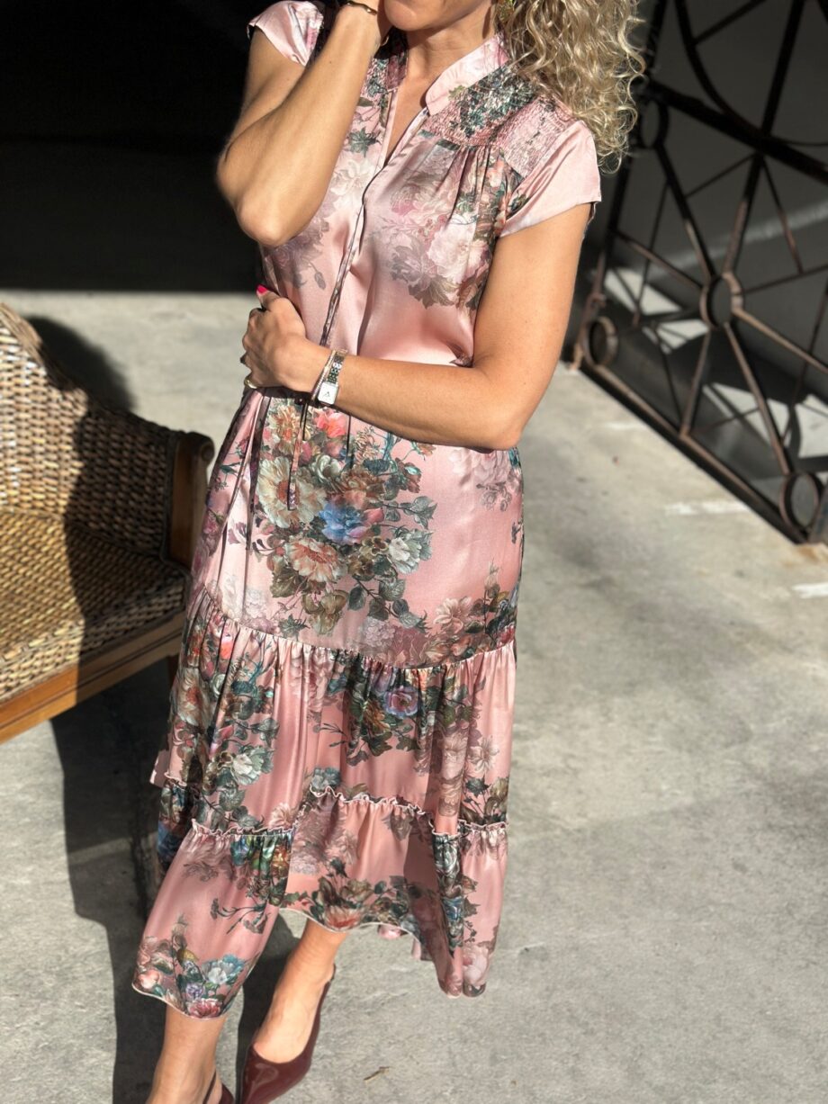 Karmamia Nola Dress Daisy Pink