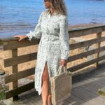 YAS Vips Shirt Dress Iceberg Green