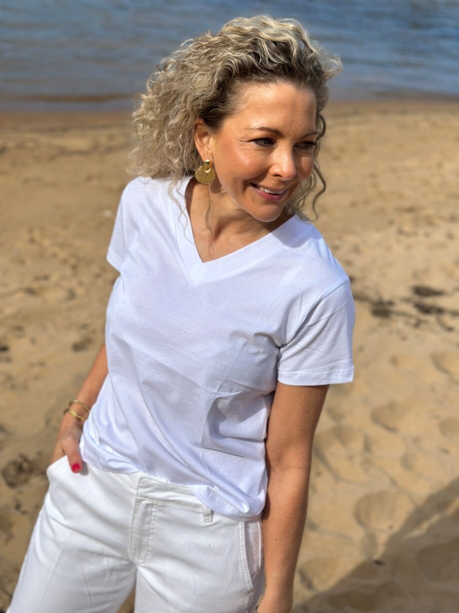 My Essential Wardrobe Hanne Tee Bright White