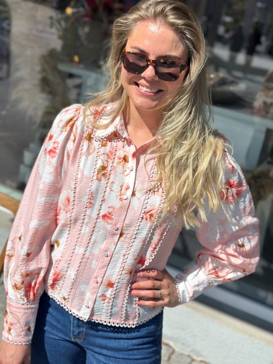 YAS Billa Shirt Chintz Rose