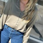 Selected Femme Selma Top Vetiver