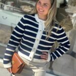 Urban Pioneers Valentine Cardigan Navy Farsund