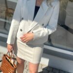 Selected Femme Venja Short Linen Jacket