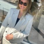 Selected Femme Venja Short Linen Jacket