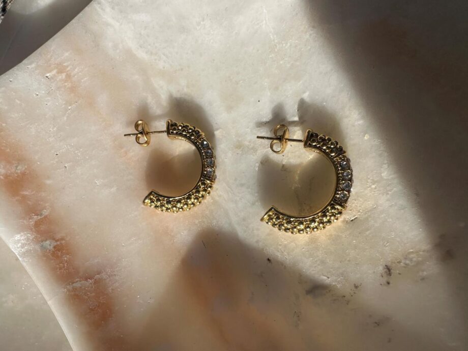 MadebyStella Vintage Curve Hoops
