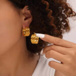 MadebyStella Jewellry Sunwoven Hoops
