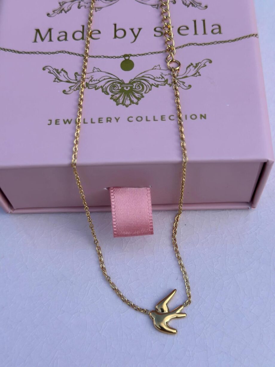 MadebyStella Wings of light necklace