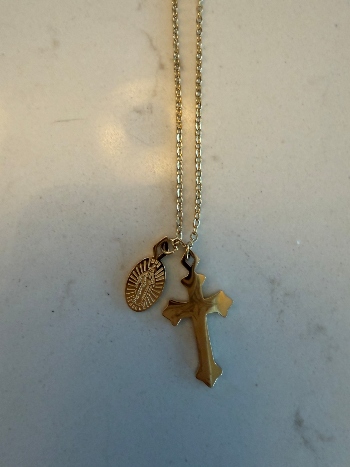 Made by Stella Jewellery Sacred Light Necklace | Gullbelagt smykke