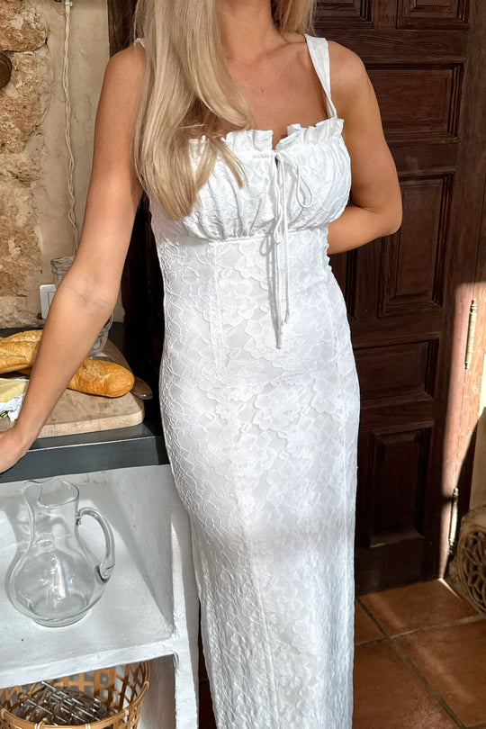 BY IC Rosa Dress White Lace
