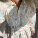 YAS Mellia Embroidered Dress