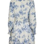 Neo Noir Roberta Flower Flow Dress