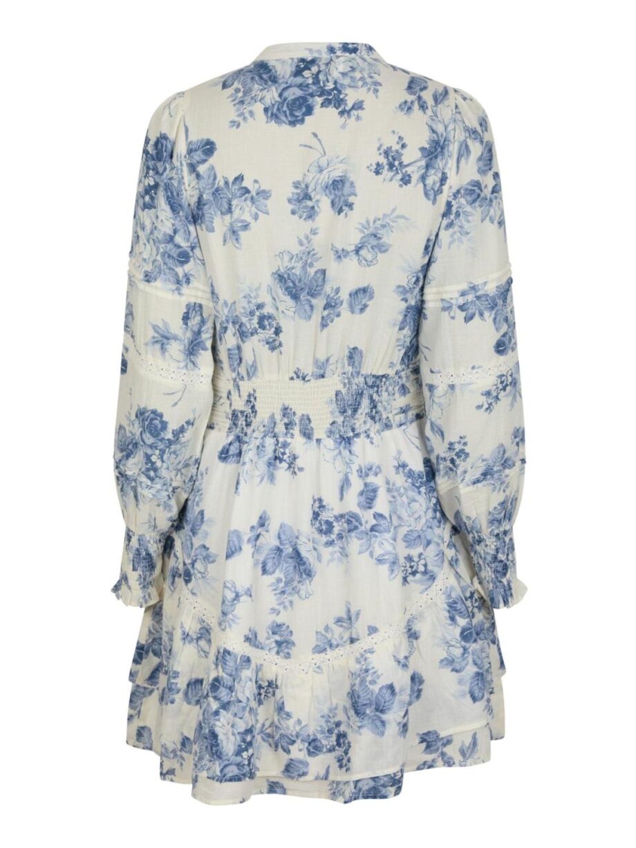 Neo Noir Roberta Flower Flow Dress