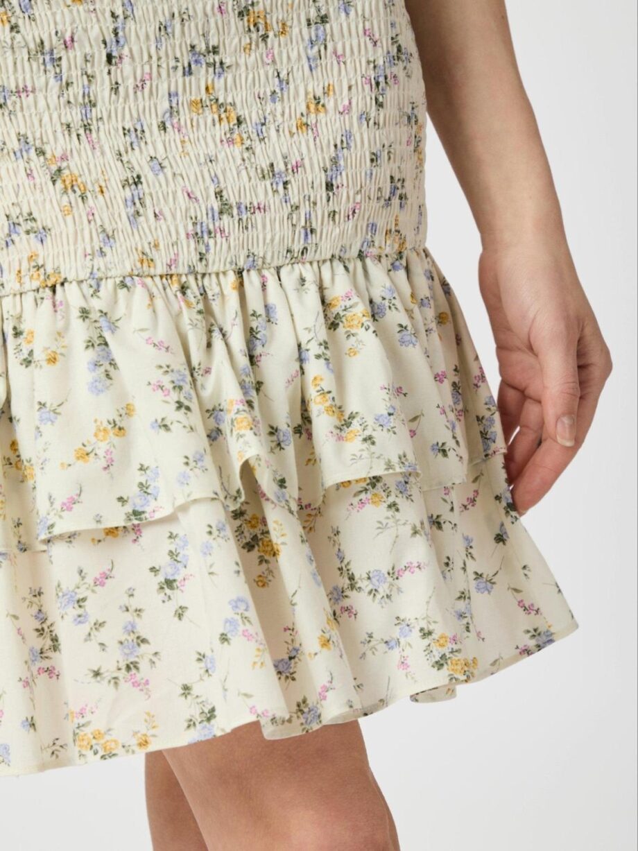 Neo Noir Mikka Smock Print Dress