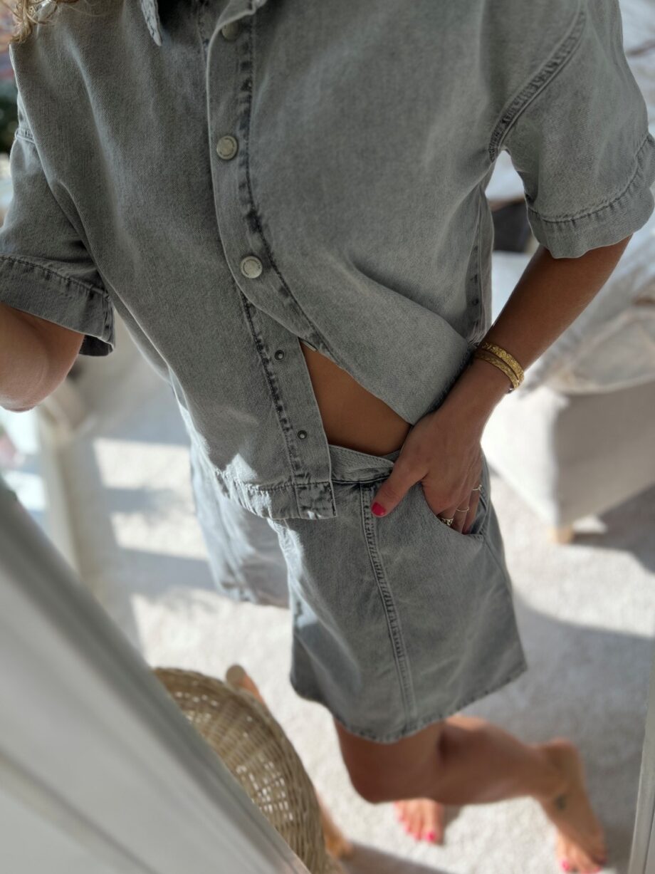 My Essential Wardrobe Malo Boxy Short Shirt