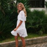Neo Noir Milene Voile Dress White