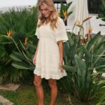 Neo Noir Milene Voile Dress Light Yellow Farsund