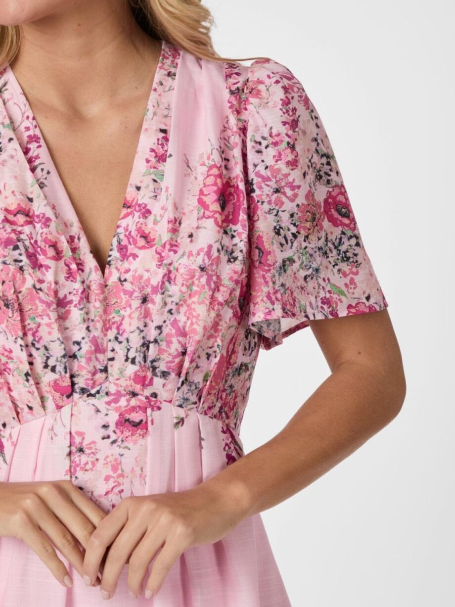 Neo Noir Serna Flower Dress