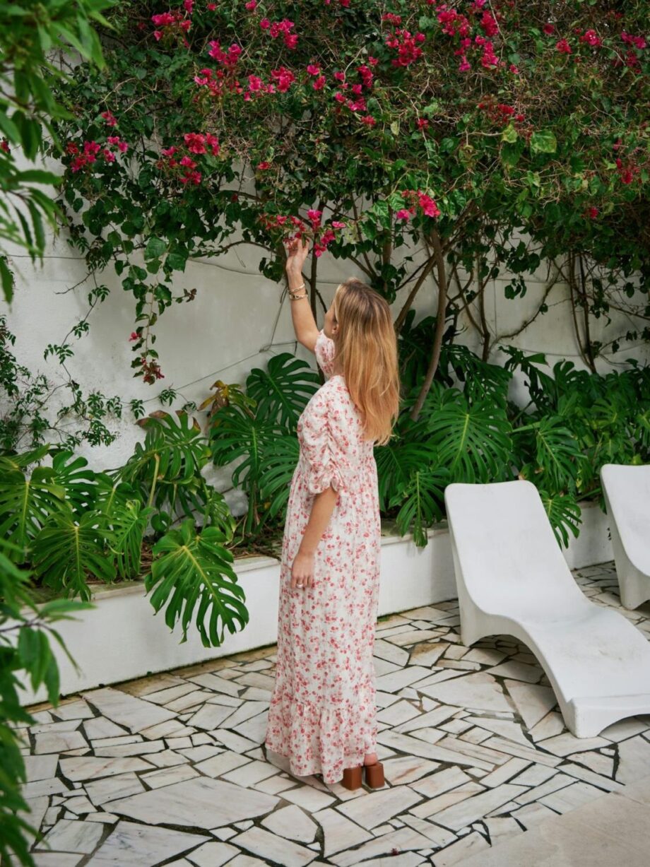 Neo Noir Rilana Pretty Flower Dress