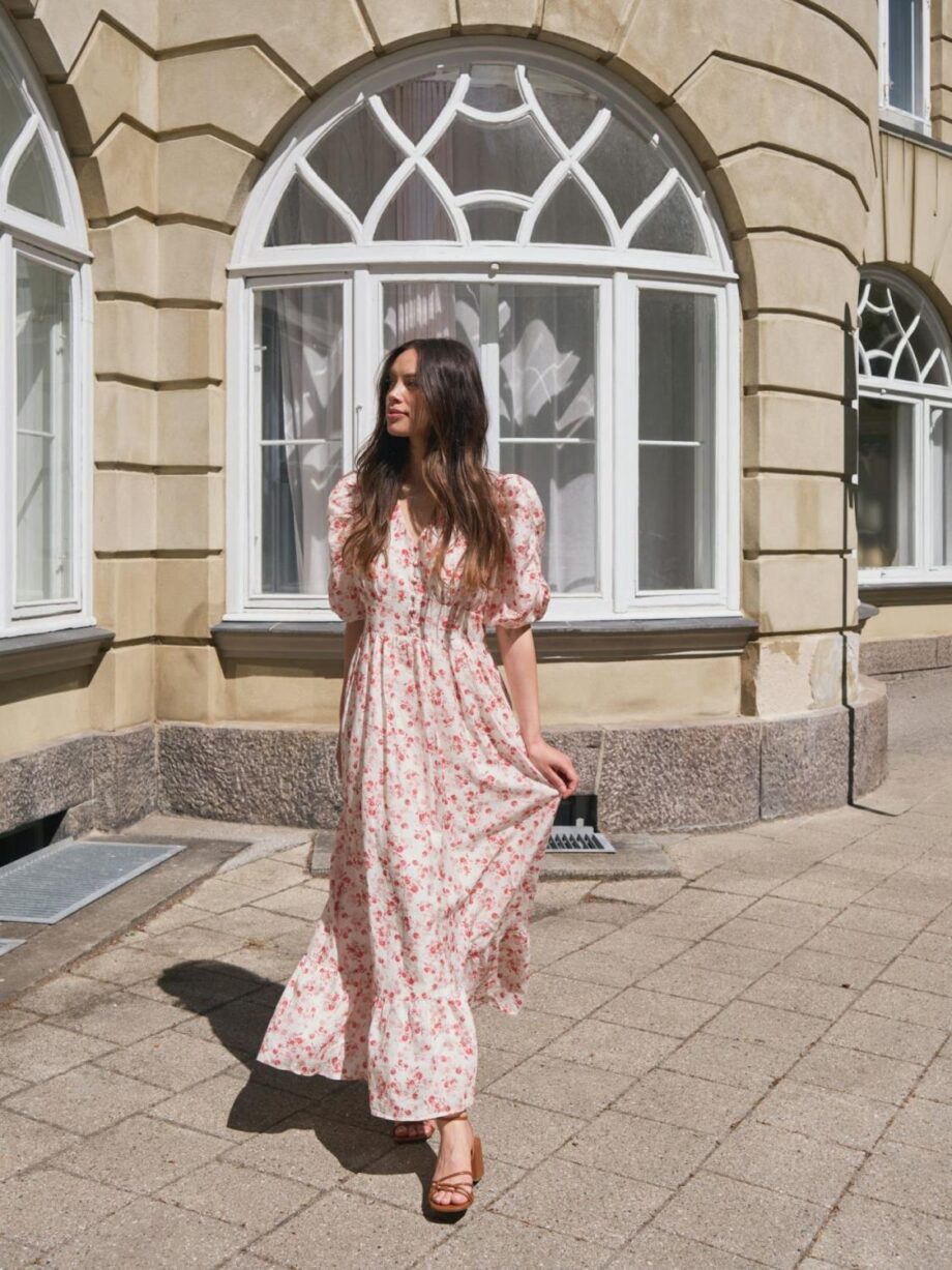 Neo Noir Rilana Pretty Flower Dress